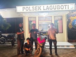 Polsek Laguboti Berhasil Tangkap Residivis Curanmor di Balige