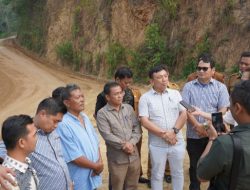 Komisi B DPRD Toba Tinjau Rekonstruksi Jalan Soposurung–Hinalang dan Sibodiala–Gurgur
