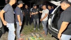Polrestabes Medan Gagalkan Pengiriman 24.000 Gram Sabu ke Palembang Diwarnai Aksi Kejar-Kejaran Hingga Petugas Tabrak Mobil Pelaku