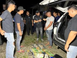 Polrestabes Medan Gagalkan Pengiriman 24.000 Gram Sabu ke Palembang Diwarnai Aksi Kejar-Kejaran Hingga Petugas Tabrak Mobil Pelaku