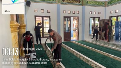 Dari Menjaga Keamanan hingga Merawat Lingkungan, Polres Humbahas Hadir Melalui Green Policing