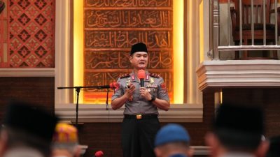 Sholat Subuh Bersama Masyarakat, Kapolda Sumut Ajak Perkuat Persatuan dan Perangi Narkoba