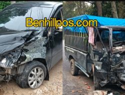 Kronologi Laka Lantas Innova Kontra L300 di Balige, 1 Luka Berat