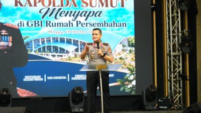 Minggu Kasih di GBI Rumah Persembahan, Kapolda Sumut Perkuat Kedekatan Polri dengan Masyarakat