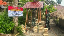 Satgas TMMD ke-130 Kodim 0319/Mentawai Genjot Pembangunan MCK Milik Bapak Bernardo