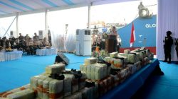 Kapolri Tegaskan Perang Terhadap Narkoba, 1,16 Ton Ketamin Disita dari Kapal Asing