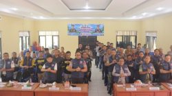 Perkuat Sinergi, Polres Toba Bersama Forkompimda Ikuti Zoom Deklarasi Tolak Narkoba Secara Virtual 