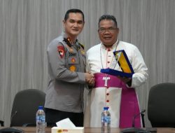 Kapolda Sumut Rangkul Keuskupan Agung Medan, Ajak Perangi Narkoba dan Kejahatan Sosial