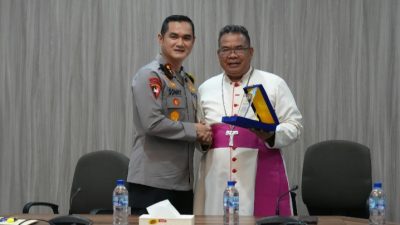 Kapolda Sumut Rangkul Keuskupan Agung Medan, Ajak Perangi Narkoba dan Kejahatan Sosial