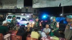 Sinergitas TNI-Polri dan Elemen Masyarakat Gelar Patroli Malam Humanis di wilayah Kecamatan Parlilitan 