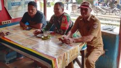 Babinsa Jalin Silahturahmi Sambil Ngopi Bersama Warga Binaan 