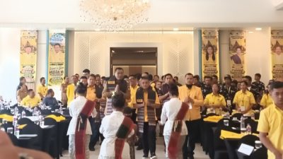 Bupati Effendi Napitupulu Hadiri Musda VI DPD Partai Golkar Kabupaten Toba 