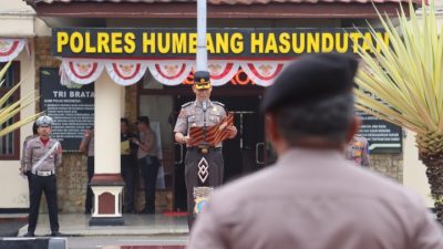 Momentum Hari Sumpah Pemuda ke-98, Kapolres Humbahas: Jadilah Teladan dan Motor Penggerak Kebaikan