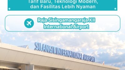 Bandara Raja Sisingamangaraja XII Sesuaikan Tarif Parkir Mulai 1 November 2026