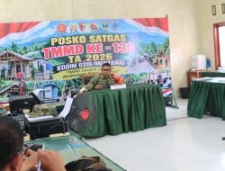 Dansatgas TMMD ke-130 Pimpin Rapat Evaluasi, Pastikan Pembangunan Berjalan Optimal