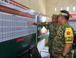 Tim Wasev Didampingi Dansatgas dan Forkopimda Tinjau Posko TMMD ke-130 Kodim 0319/Mentawai